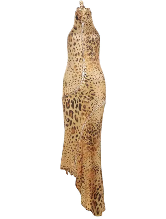 WILD ELEGANCE LEOPARD DRESS